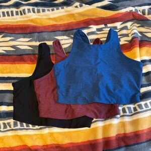 Lot of Three Outdoor Voices Venus Crop Tank - Medium